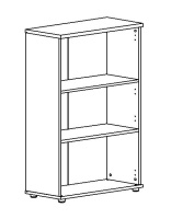 Стеллаж средний A4 360